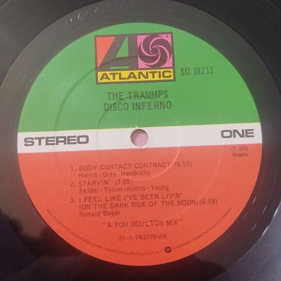 The Trammps - Disco Inferno Vinyl Album PRE-OWNED - Picture 3 of 5
